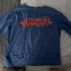 Blue Untitled Crewneck